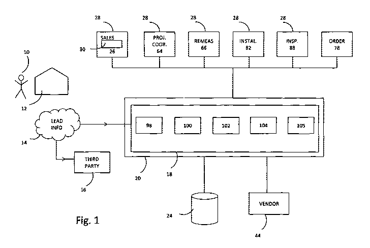 A single figure which represents the drawing illustrating the invention.